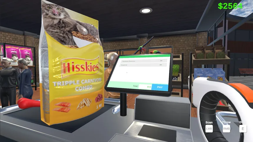 Скриншот 1 к игре Unhinged Pet Store Simulator
