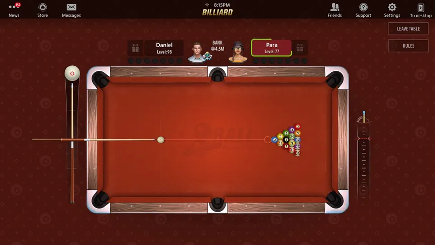 Скриншот 5 к игре 8 Ball от Pokerist