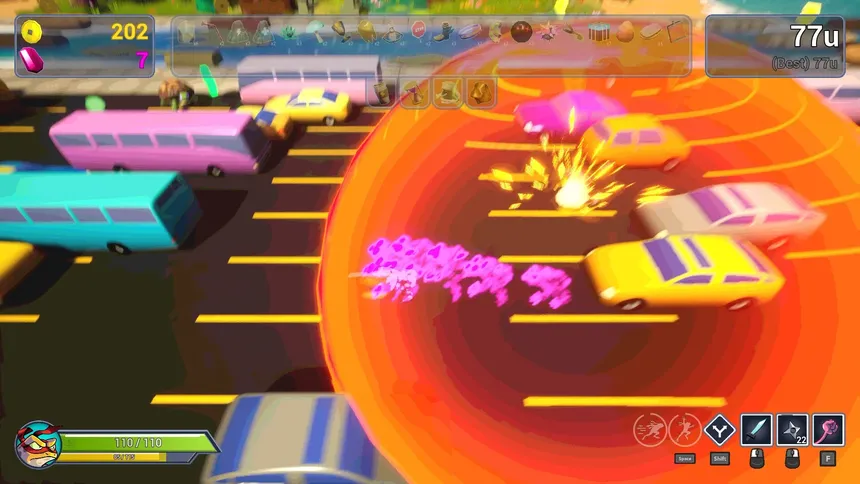 Скриншот 3 к игре Ninja Froggy