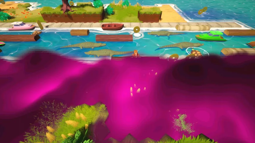 Скриншот 4 к игре Ninja Froggy