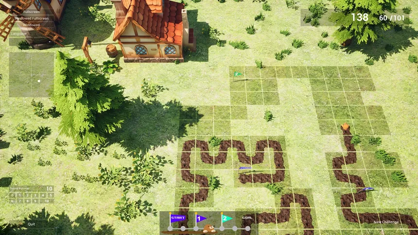 Скриншот 1 к игре Mole Digging
