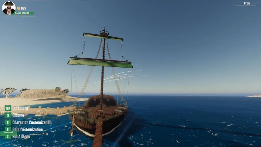Скриншот 2 к игре Pirate Skulls and Sails Online