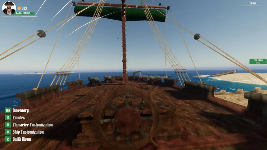 Скриншот 5 к игре Pirate Skulls and Sails Online