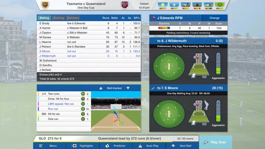 Скриншот 3 к игре Cricket Captain 2025