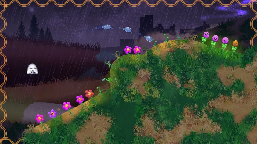 Скриншот 1 к игре Flowerdrops