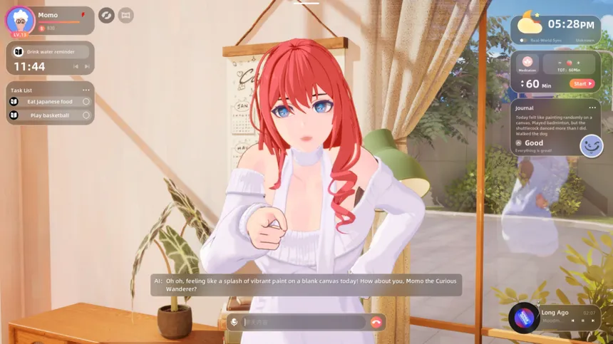 Скриншот 8 к игре AIly's Daydream : AI Roomie