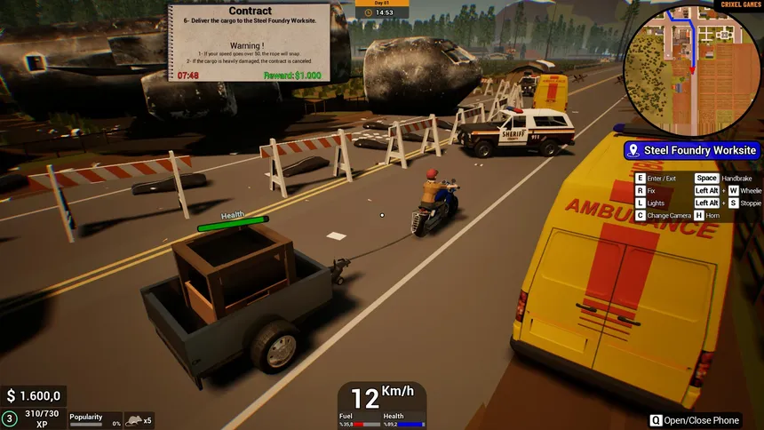 Скриншот 1 к игре Courier Simulator