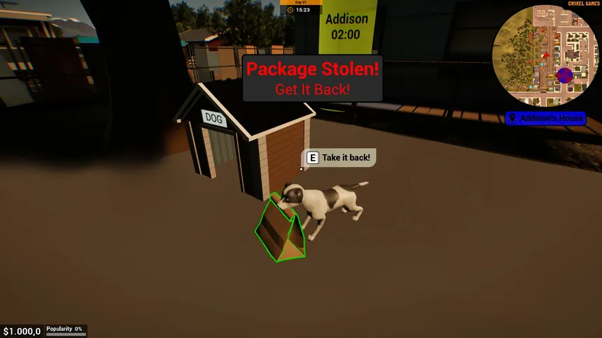 Скриншот 2 к игре Courier Simulator