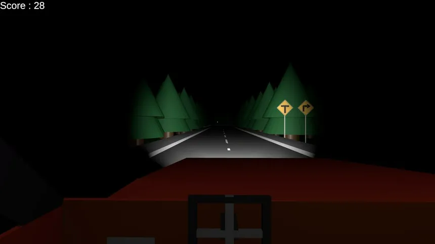 Скриншот 3 к игре Spooky Driving