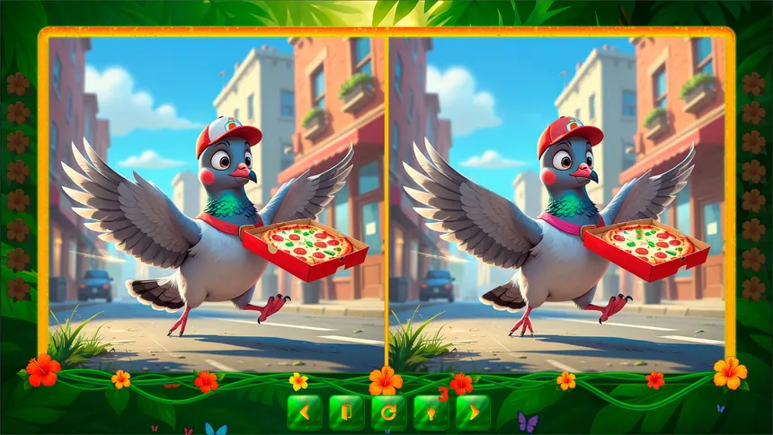 Скриншот 1 к игре BirdQuest  Find the Difference