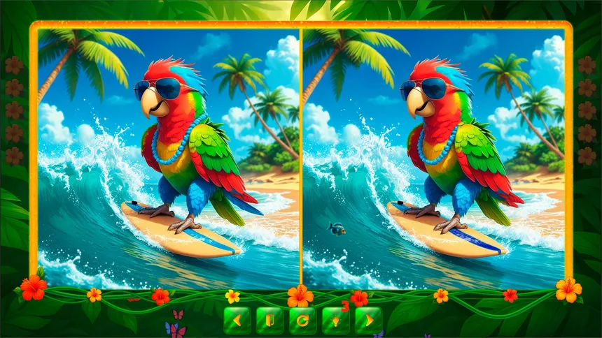 Скриншот 2 к игре BirdQuest  Find the Difference