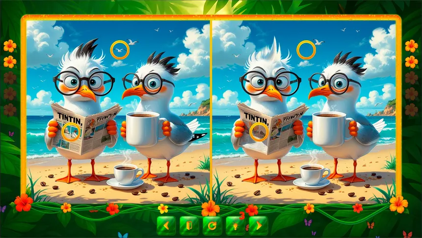 Скриншот 3 к игре BirdQuest  Find the Difference