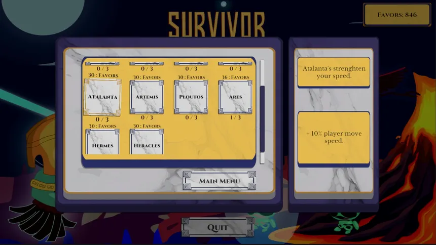 Скриншот 4 к игре Survivor TD : Favor of the Gods