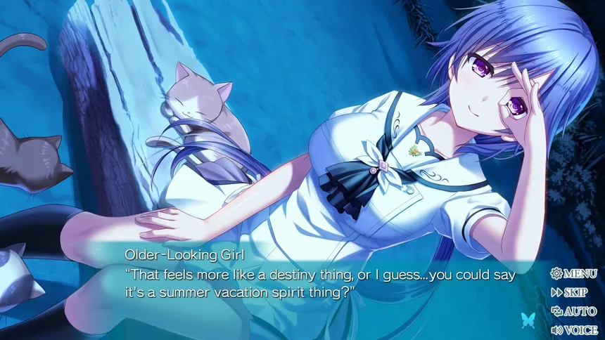 Скриншот 6 к игре Summer Pockets REFLECTION BLUE