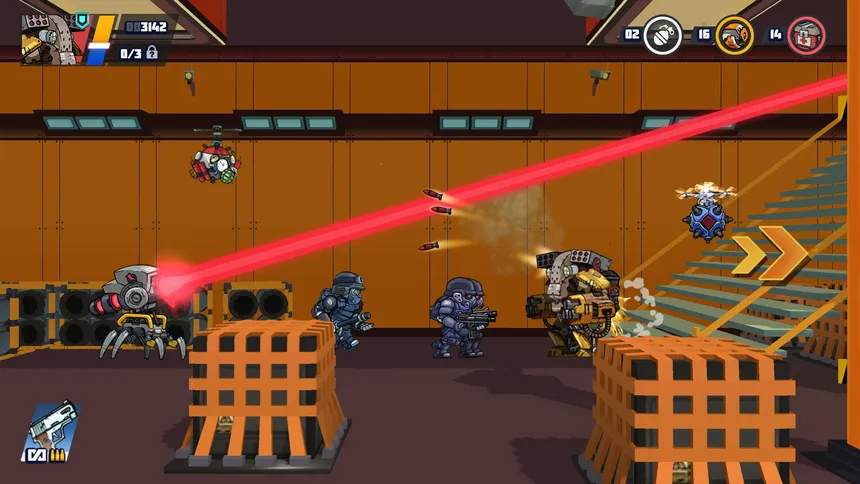 Скриншот 3 к игре Metal Soldiers 3D