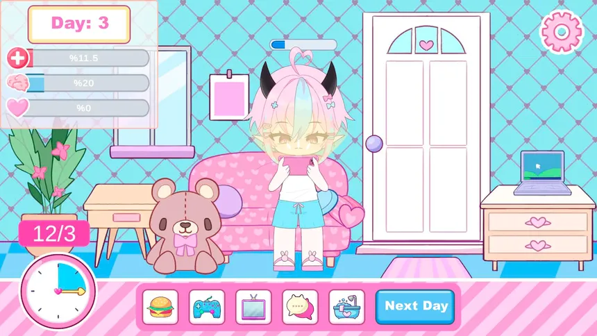 Скриншот 3 к игре My Adorable Demon Story