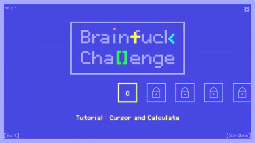 Скриншот 1 к игре Brainfuck Challenge