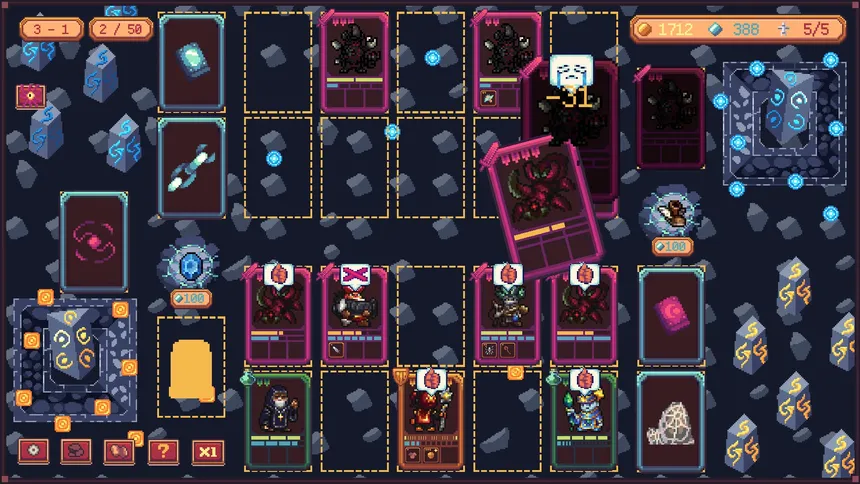 Скриншот 1 к игре Abyss Deck