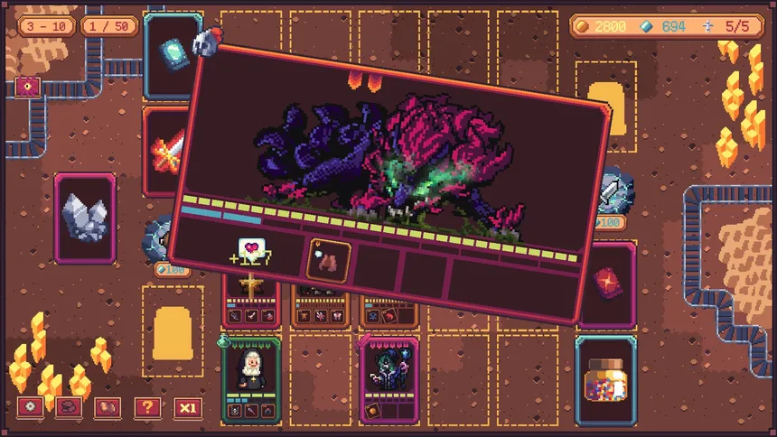 Скриншот 2 к игре Abyss Deck