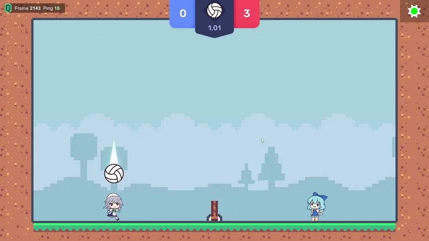 Скриншот 4 к игре Touhou Volleyball