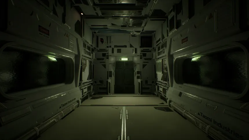 Скриншот 1 к игре Deep Space Corridor