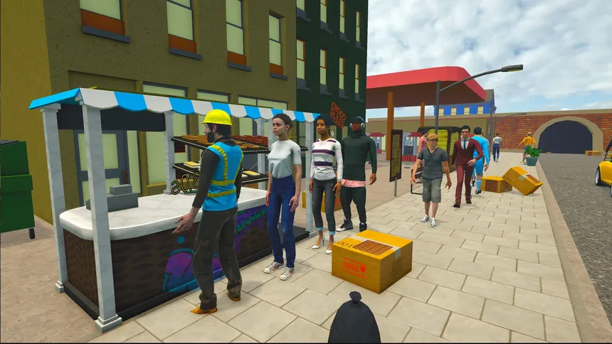 Скриншот 1 к игре Choco Kiosk Simulator