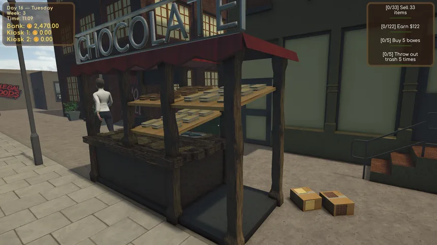 Скриншот 3 к игре Choco Kiosk Simulator