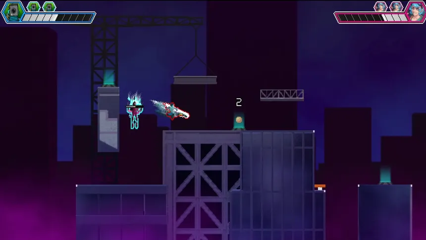 Скриншот 6 к игре Strikewave: Nightly Underground Fighter