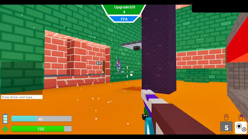 Скриншот 1 к игре Roguebots Arena