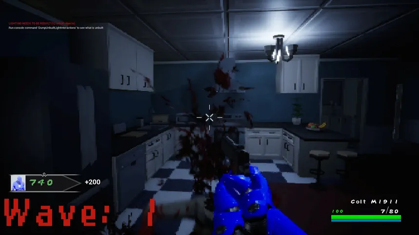 Скриншот 2 к игре Simple Zombie Survival