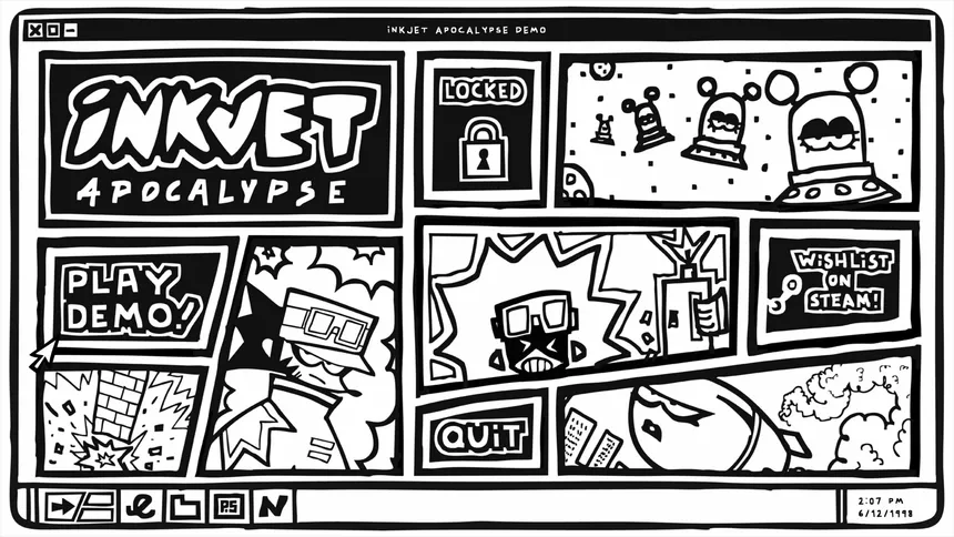 Скриншот 6 к игре Inkjet Apocalypse