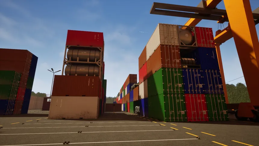 Скриншот 3 к игре Container Terminal Simulator