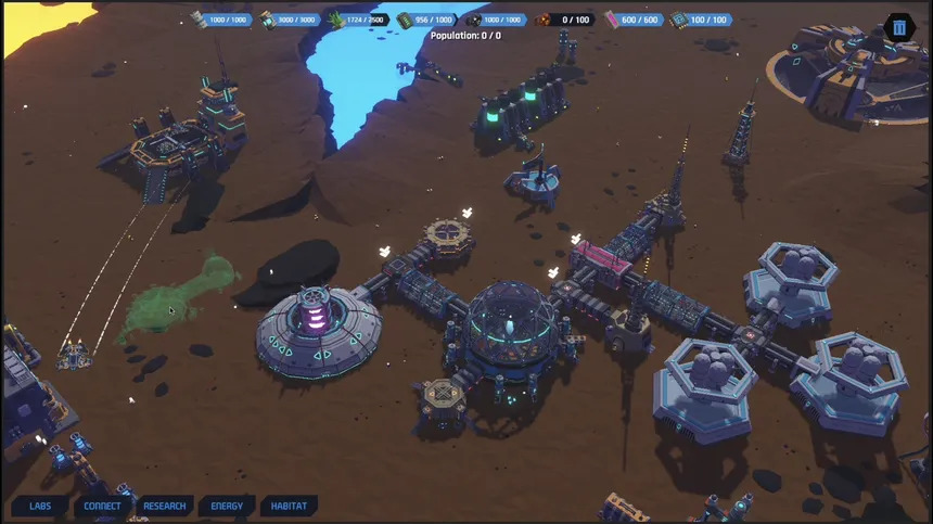 Скриншот 2 к игре Lost Galaxy: Echoes of War