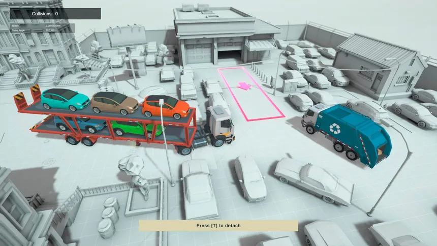 Скриншот 1 к игре Parking in Tight Spaces