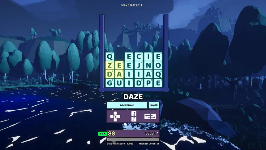 Скриншот 5 к игре Wordy Rain