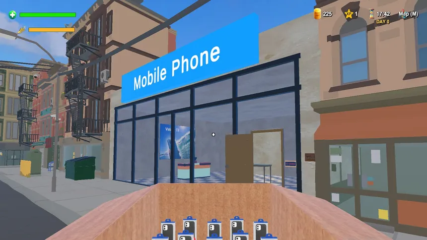 Скриншот 1 к игре Mobile Phone Shop Simulator