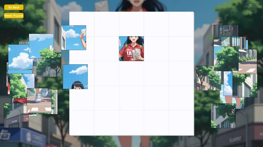 Скриншот 4 к игре Giantess Girls! Job Jigsaw Jamboree