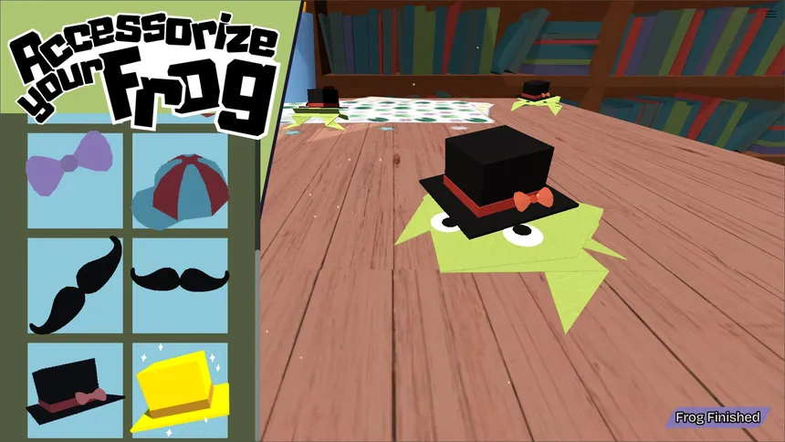 Скриншот 1 к игре Frog Folding Simulator