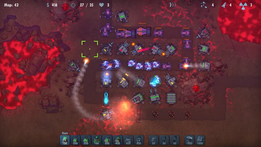Скриншот 1 к игре Starfall Defenders