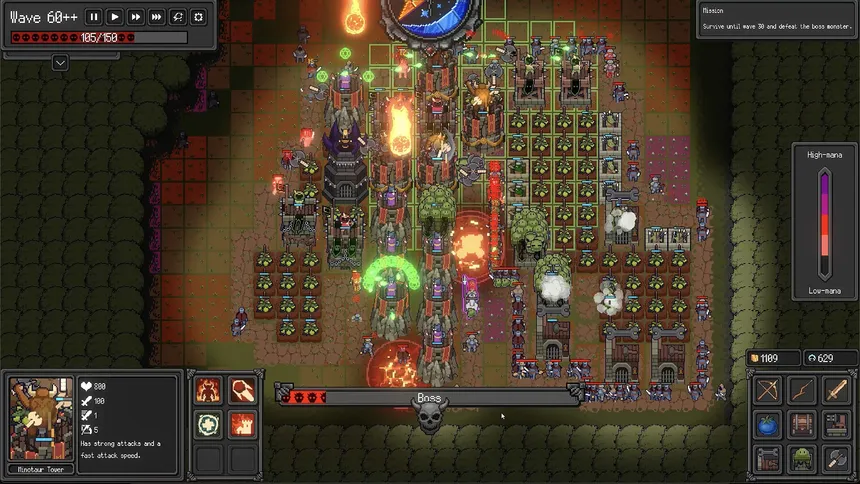 Скриншот 4 к игре Mawang: Dark Lord Defence - Prologue