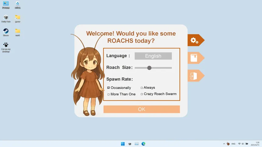 Скриншот 1 к игре Cockroach!