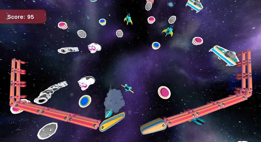 Скриншот 1 к игре Space Pinball
