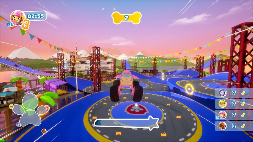 Скриншот 2 к игре Щенячий патруль Rescue Wheels: Чемпионат
