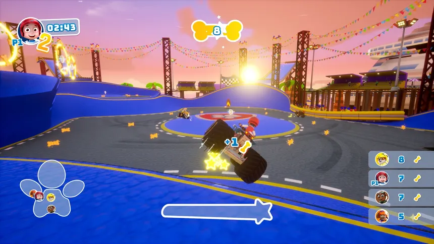 Скриншот 4 к игре Щенячий патруль Rescue Wheels: Чемпионат