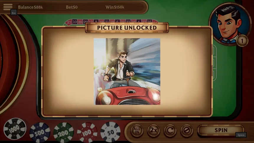 Скриншот 5 к игре Hot Stakes Casino - American Roulette