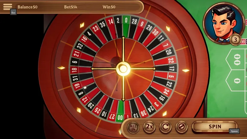 Скриншот 6 к игре Hot Stakes Casino - American Roulette