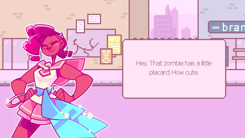 Скриншот 2 к игре Magical Girl Fist Fight