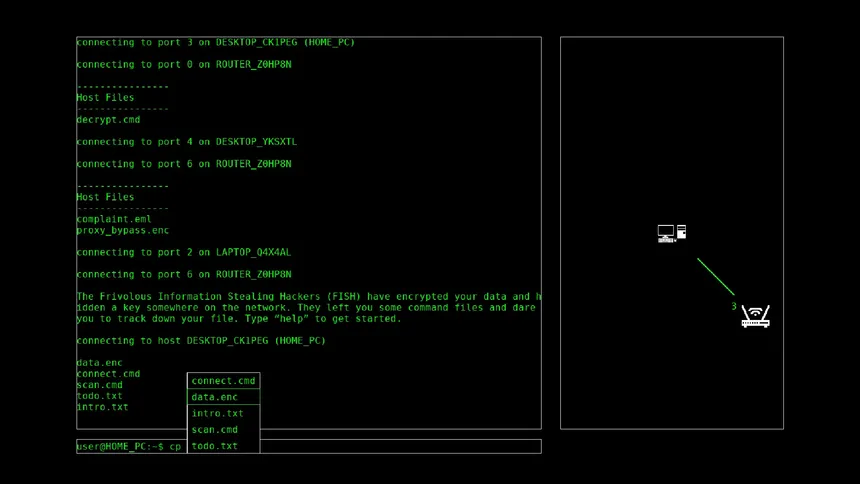 Скриншот 3 к игре HACK.BAK