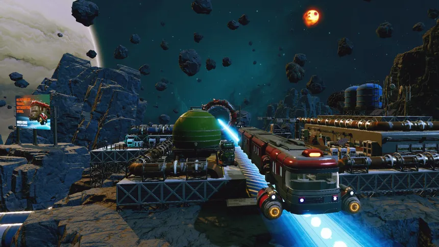 Скриншот 1 к игре SurviRail: Deep Space