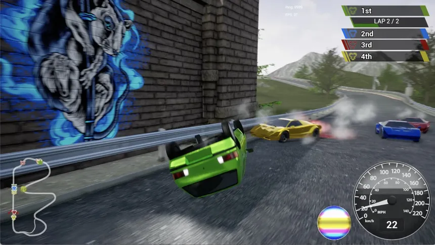 Скриншот 6 к игре Street Claws: Cat and Mouse Racing